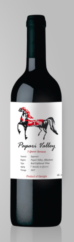 2017 Papari Valley 3 Qvevri Terraces Saperavi