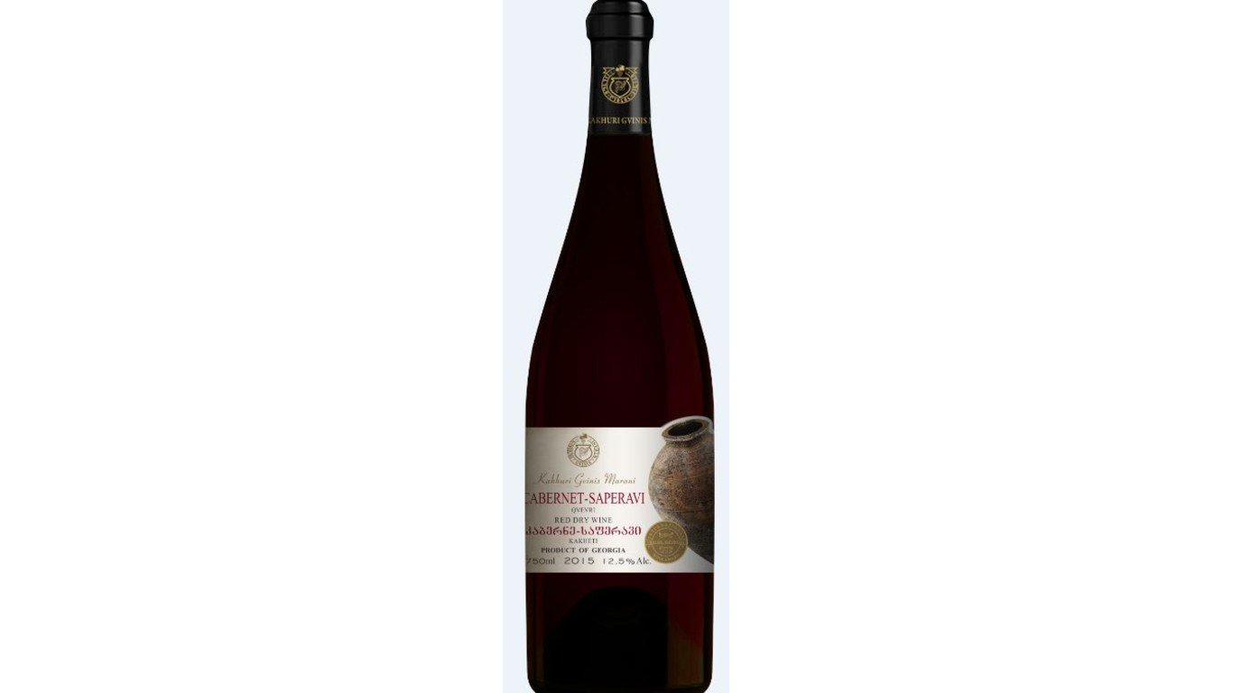 Kakhuri gvinis marani cabernet saperavi qvevri dry red 1